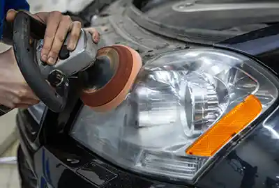 BMW Headlights Polishing