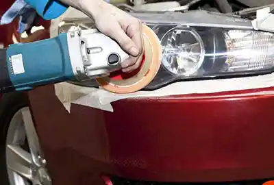 Mercedes Headlights Polishing